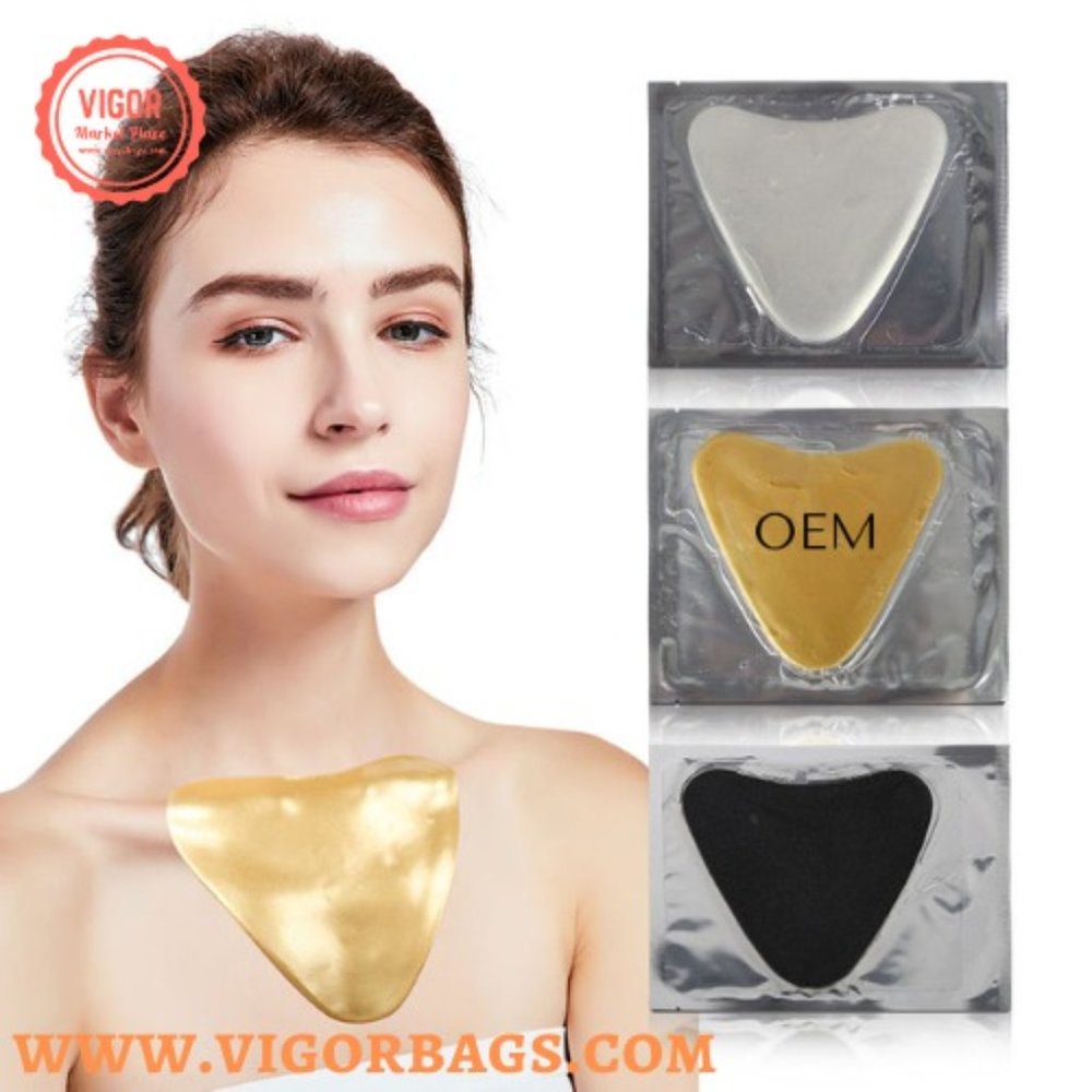 COPY - Hydrogel Gel Anti Wrinkle Gold Collagen Decollete Chest Pad